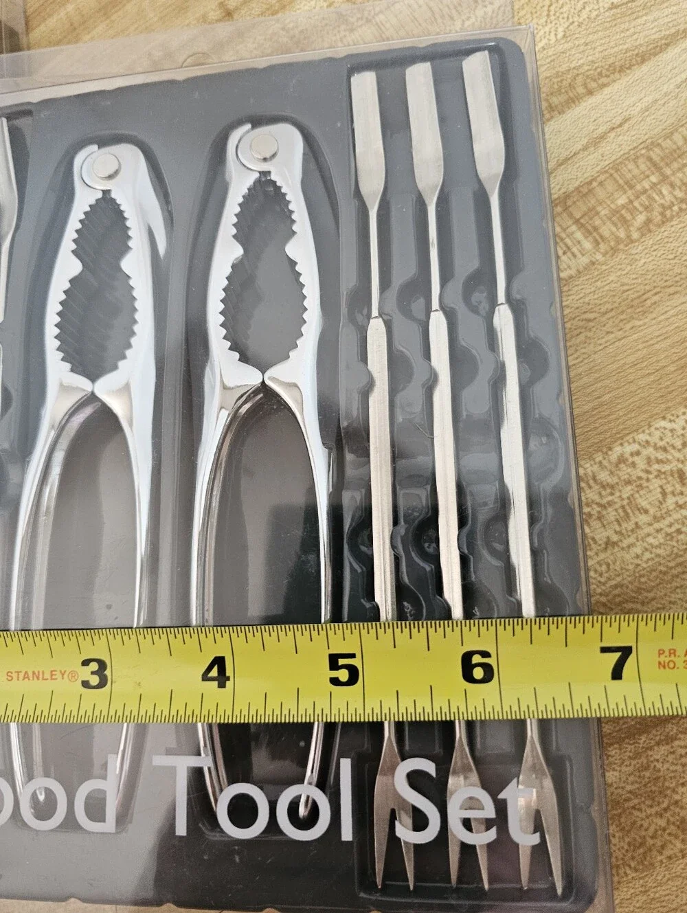 Lot of 2 Global Decor Seafood Tool Sets 4 Crackers 12 Picks New In Box